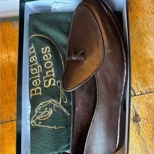 Men's Brown Belgian Shoes. Brand new.
